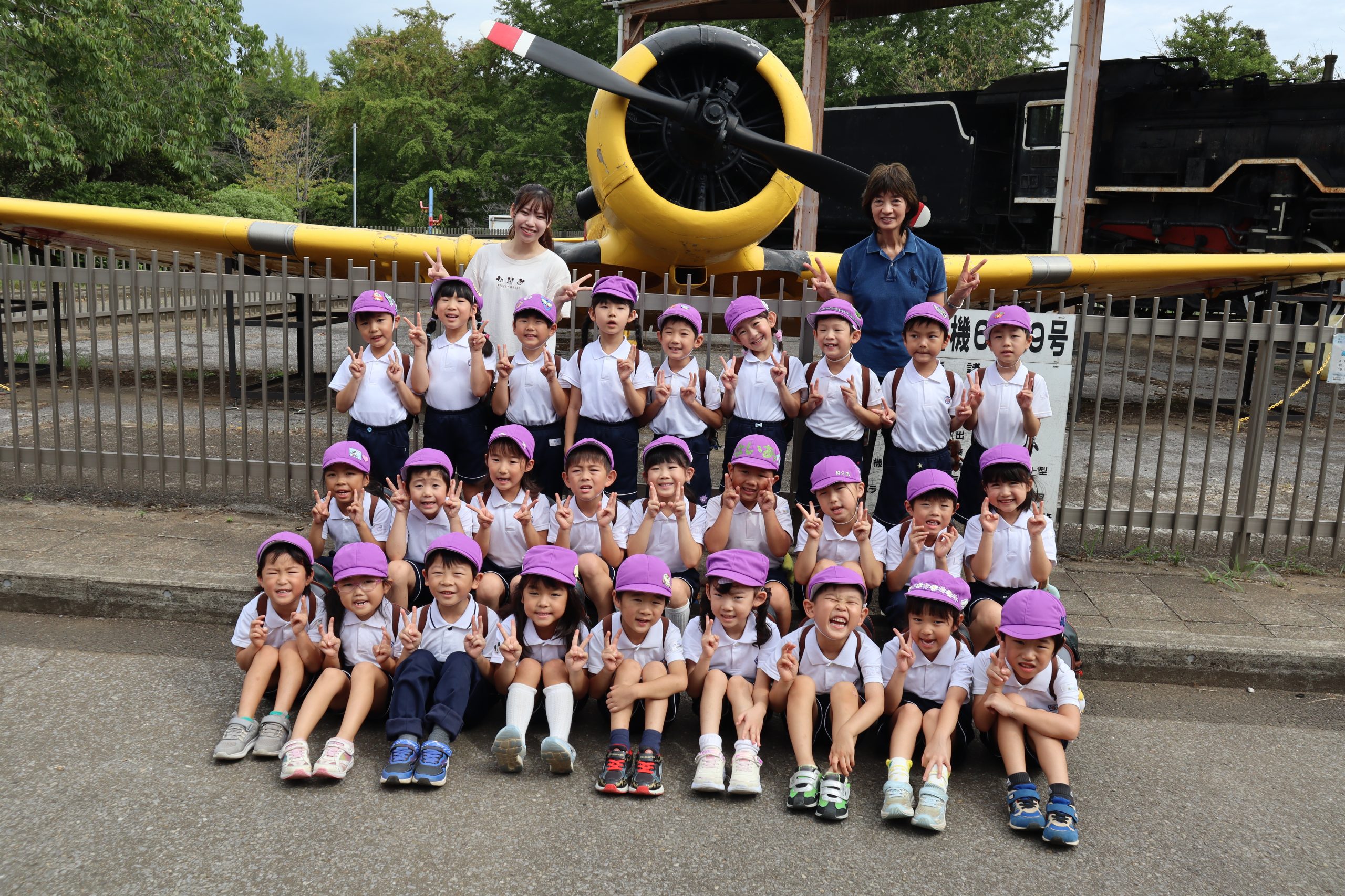 保護中: 年長組園外保育