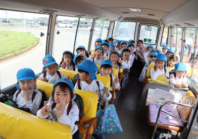 保護中: 年長組園外保育